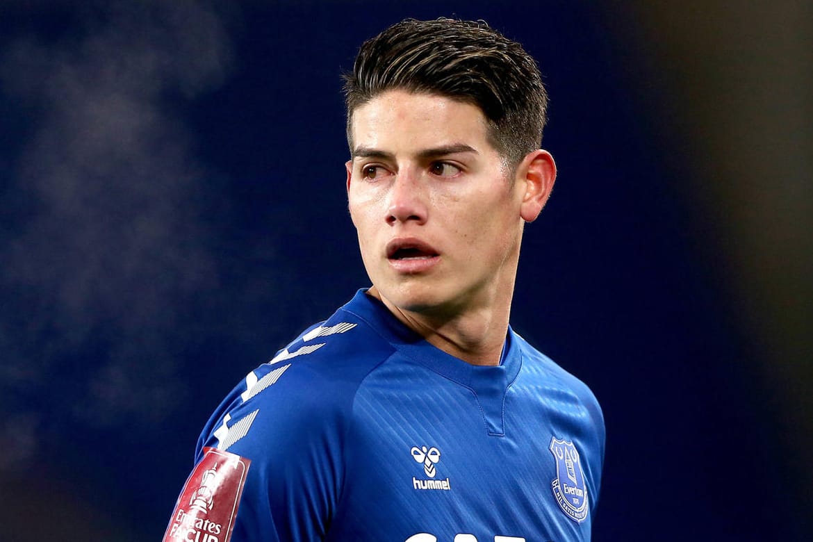 James Rodriguez: Der Ex-Bayern-Star wechselte kürzlich vom FC Everton nach Katar.