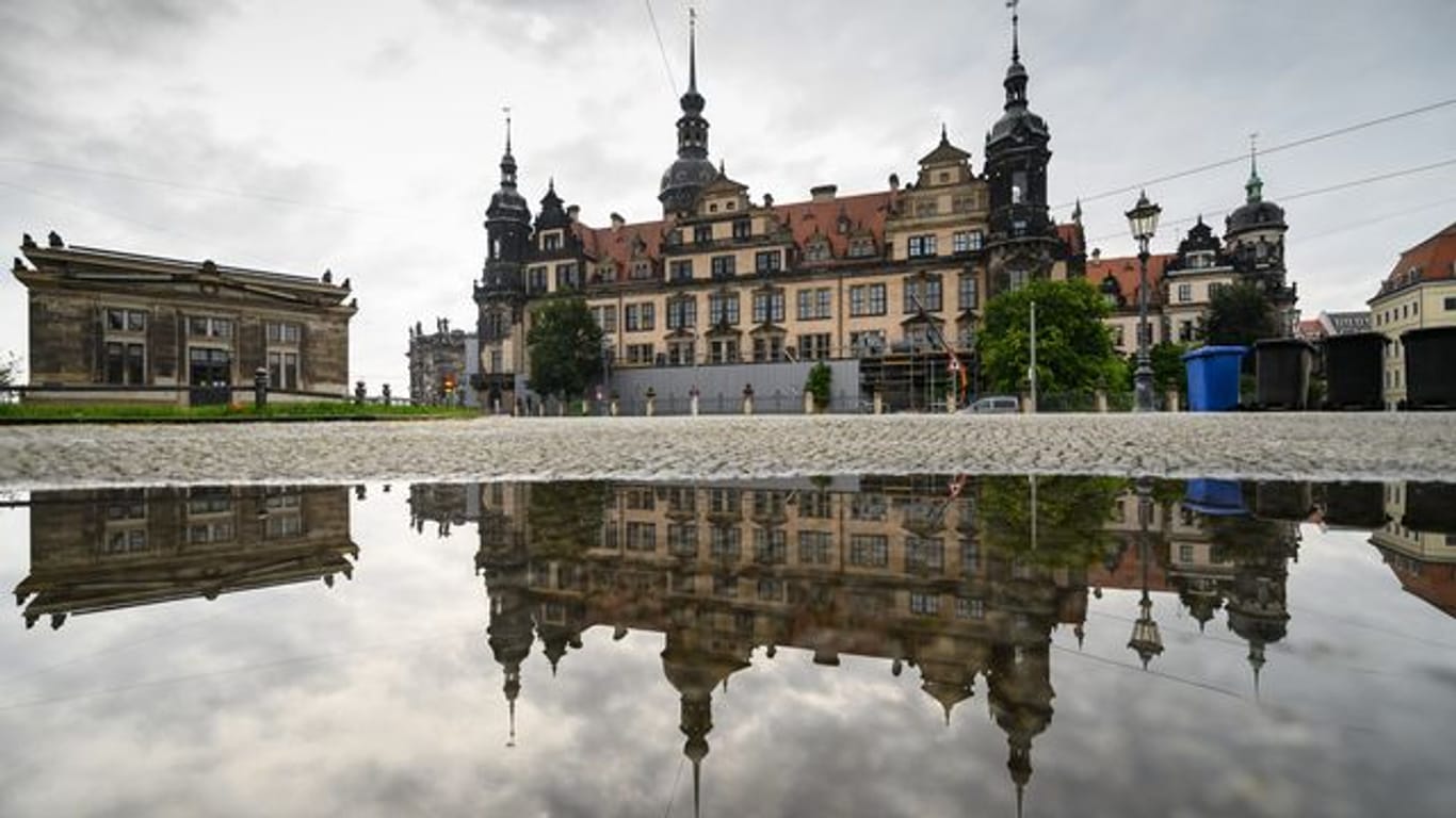 Trübes Wetter in Sachsen