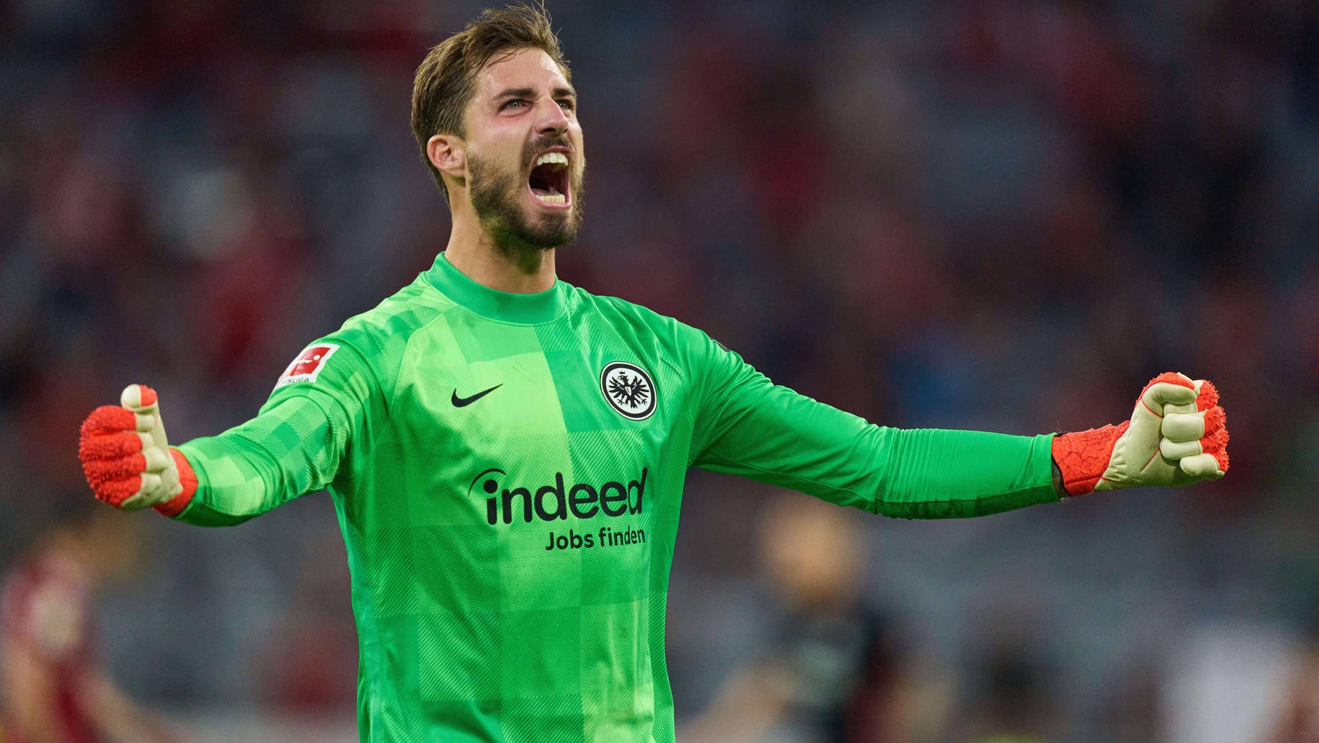 Kevin Trapp jubelt nach dem Sieg gegen die Bayern: Für Barbetreiber ist es künftig leichter die Bundesliga zu übertragen. Kevin Trapp jubelt nach dem Sieg gegen die Bayern: Für Barbetreiber ist es künftig leichter die Bundesliga zu übertragen.