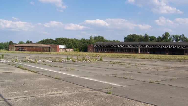 Flugplatz Werneuchen bei Berlin: Früher nutzte das Militär das Gelände.