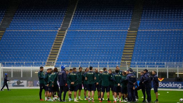 Im Halbfinale der Nations League trifft Italien in Mailand auf Spanien. Im Halbfinale der Nations League trifft Italien in Mailand auf Spanien.