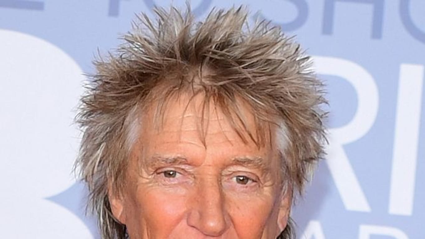 Rod Stewart bei den Brit Awards 2020.