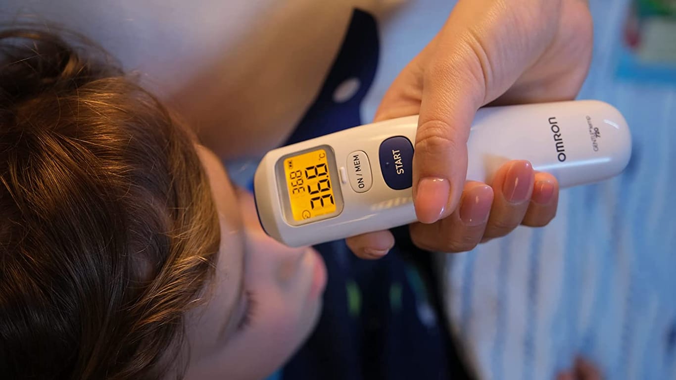Die eigene Gesundheit im Blick: Omron-Stirnthermometer heute zum Rekordpreis bei Amazon.