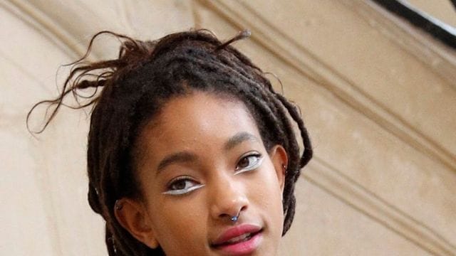 Willow Smith vor der Haute-Couture-Modenschau Dior 2018 in Paris.