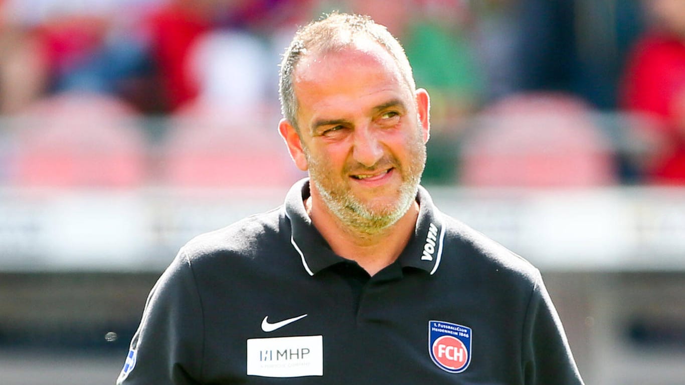 Frank Schmidt: Der 47-Jährige trainiert den 1. FC Heidenheim seit 2007.