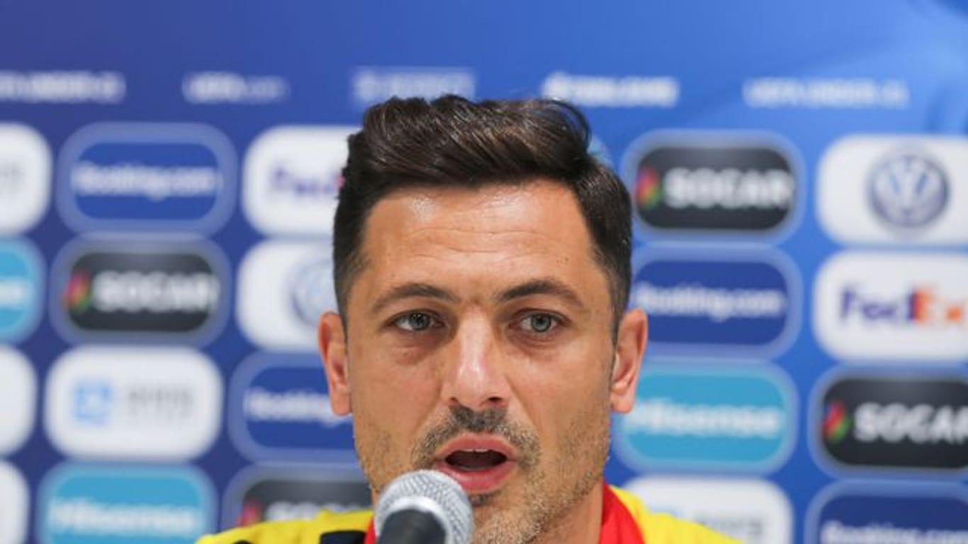 Mirel Radoi, Trainer der rumänischen Fußball-Nationalmannschaft.