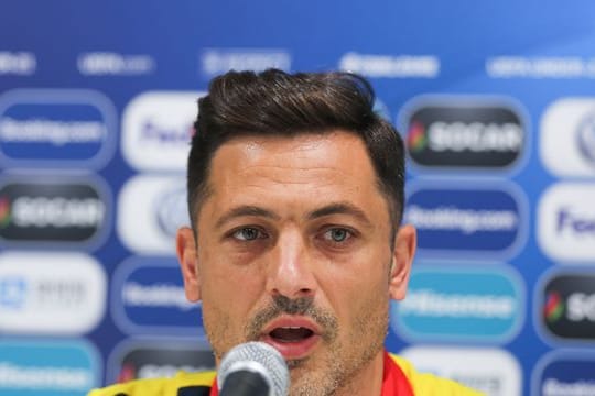 Mirel Radoi, Trainer der rumänischen Fußball-Nationalmannschaft.