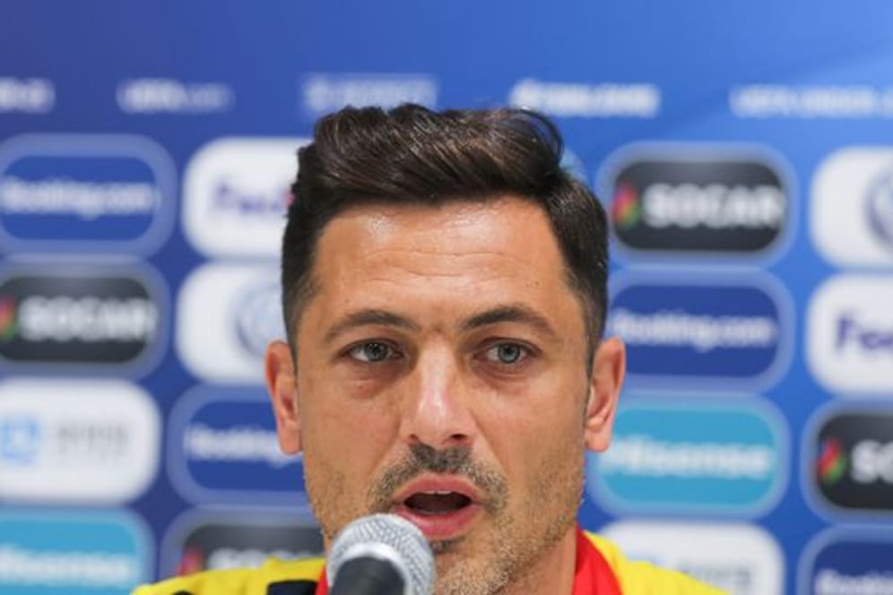 Mirel Radoi, Trainer der rumänischen Fußball-Nationalmannschaft.