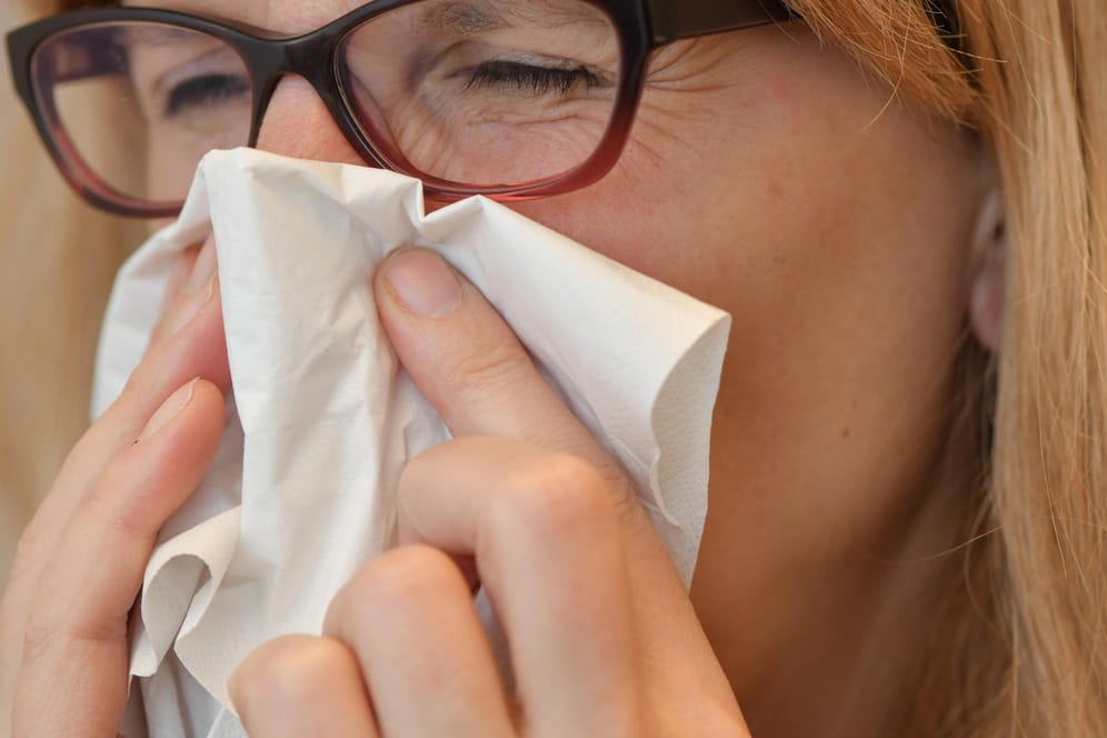 Erkältung: Eine Folge der Corona-Pandemie könnte sein, dass Infektionskrankheiten zunehmen. (Symbolbild)