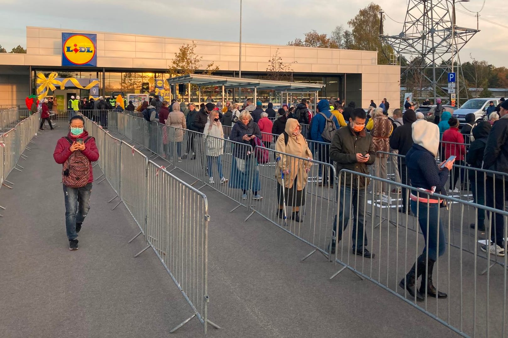 Eröffnung einer Lidl-Filiale in Riga: Der Discounter hat nun 15 Filialen in Lettland.