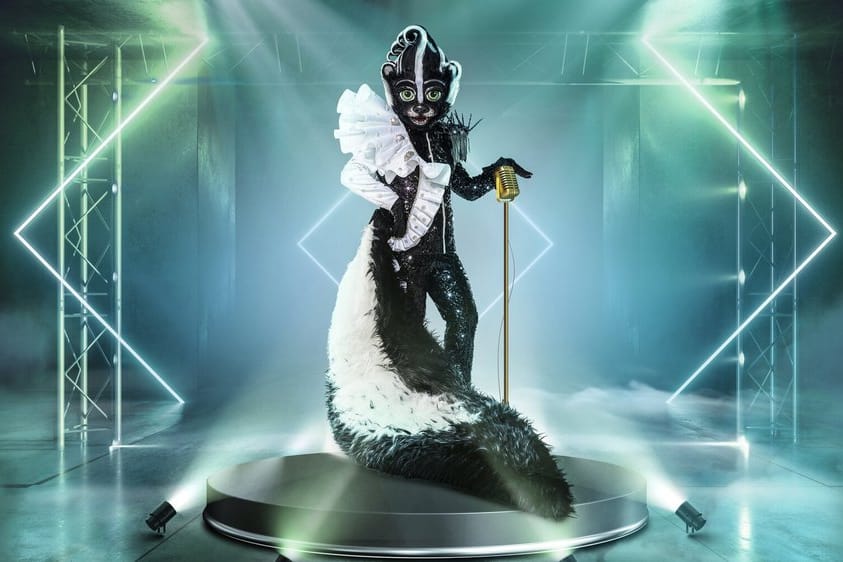 "The Masked Singer": Unter dem Stinktier verbirgt sich ein Promi.