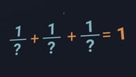 Logik-Rätsel: Summe der Bruchzahlen ergibt 1 – finden Sie..