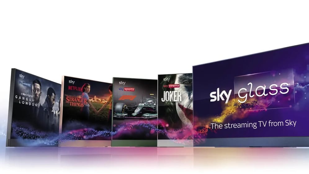 Sky Glass: Pay-TV-Anbieter will selbstentwickelten Fernseher vermieten