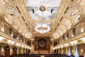 Prunkvoller Hauptsaal der historischen Stadthalle in Wuppertal: Er ist nicht nur akustisch ein Higlight.