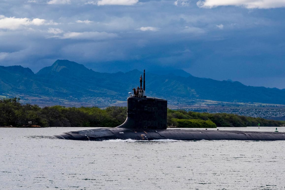 Ein U-Boot der US-Navy (Symbolbild): Im Indozpazifik hat es einen Vorfall gegeben.