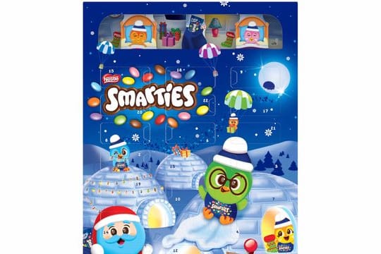 Nestlé warnt Menschen mit Gluten-Unverträglichkeit vor dem Verzehr des Smarties-Adventskalender.