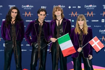 Die Rockband Måneskin aus Italien gewann den ESC in diesem Jahr.