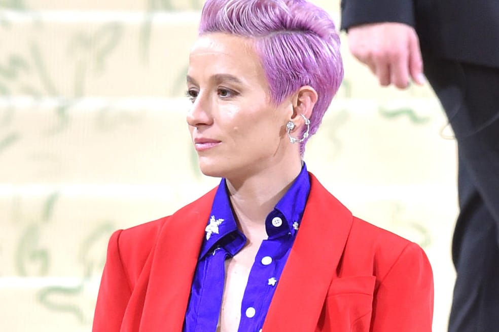 Megan Rapinoe Die Fußballspielerin äußerte sich wütend zum Missbrauchsskandal in der NWSL-Liga.