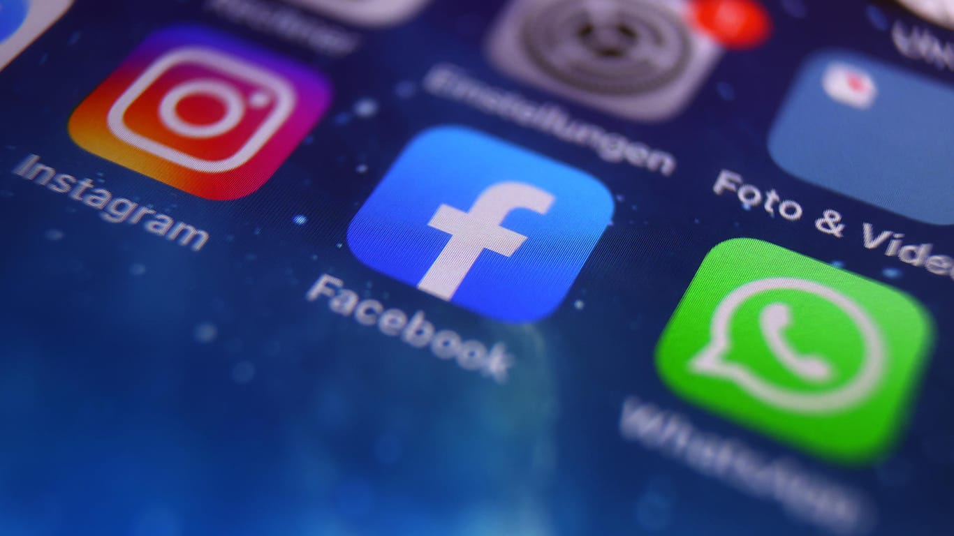 Apps von Instagram, Facebook und WhatsApp: Der Mutterkonzern Facebook meldet erneut technische Probleme bei den Diensten. (Symbolfoto)