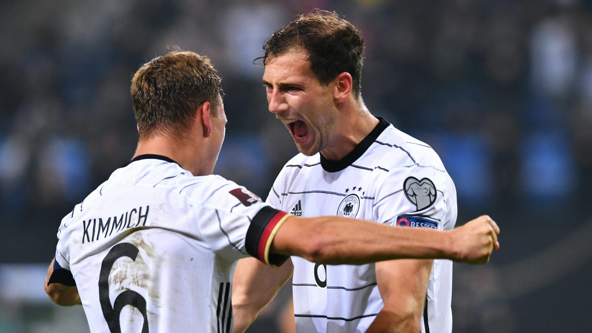 Zwei, die sich verstehen: Joshua Kimmich (l.) und Leon Goretzka.