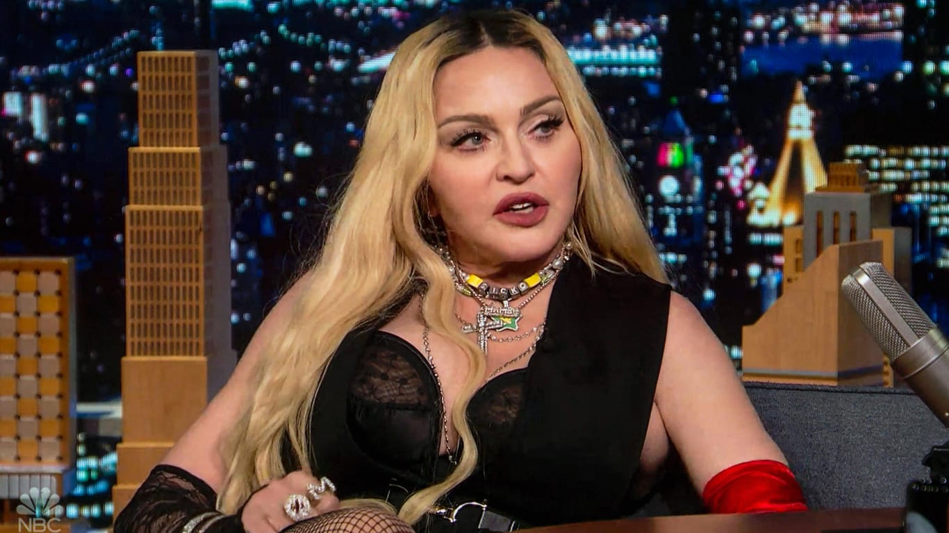 Madonna: Die Sängerin war in dieser Woche in der Show von Jimmy Fallon zu Gast.