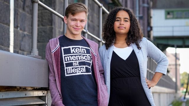 Timon Dzienus und Sarah-Lee Heinrich
