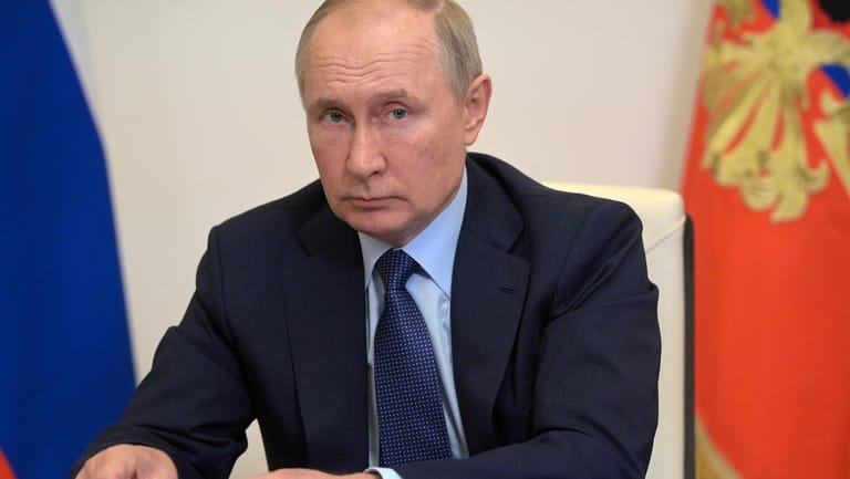 Russlands Präsident Wladimir Putin: "Das Virus wird immer bösartiger".