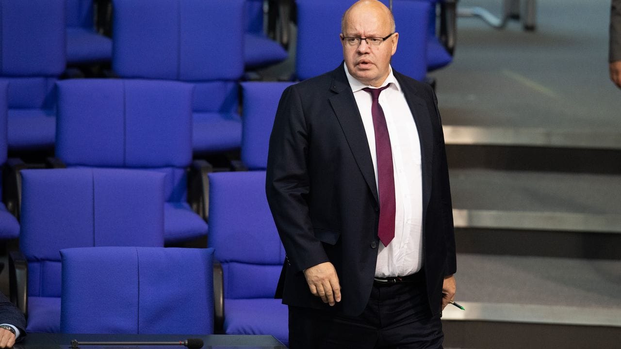 Peter Altmaier (CDU) ist derzeit noch geschäftsführend Bundesminister für Wirtschaft und Energie.