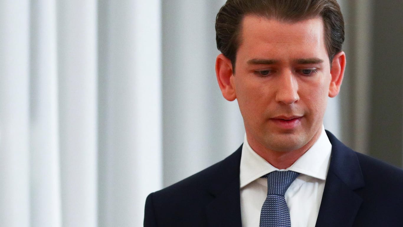 Sebastian Kurz: Der österreichische Bundeskanzler steht nach Korruptionsvorwürfen vor dem Aus.