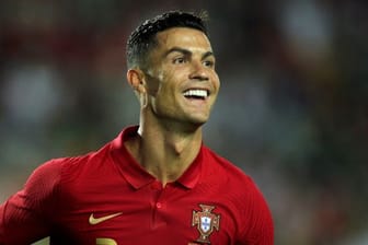 Hat seinen eigenen Rekord gebrochen: Portugals Cristiano Ronaldo hat im Spiel gegen Katar getroffen.
