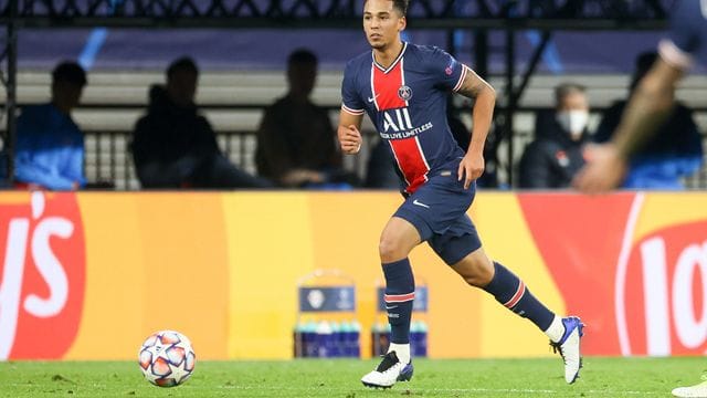 Will sich bei Paris Saint-Germain durchsetzen: Thilo Kehrer. Will sich bei Paris Saint-Germain durchsetzen: Thilo Kehrer.