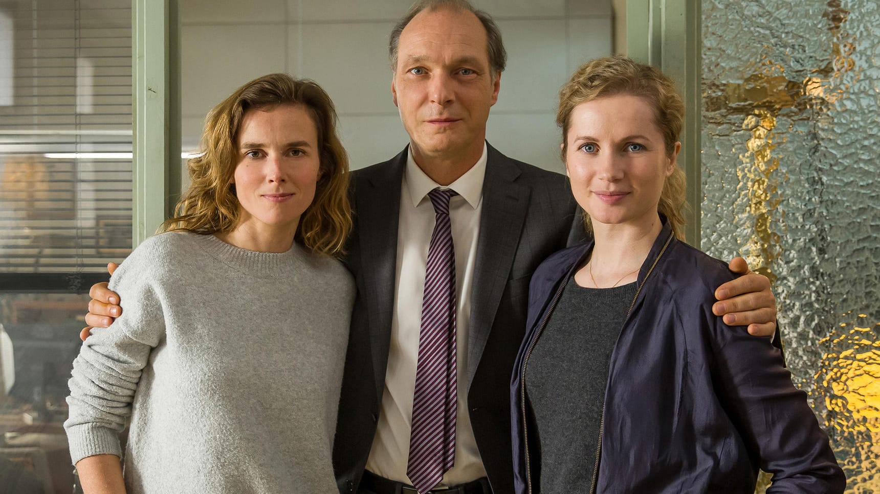 Das "Tatort"-Team aus Dresden: Karin Gorniak (Karin Hanczewski), Peter Michael Schnabel (Martin Brambach) und Leonie "Leo" Winkler (Cornelia Gröschel) ermitteln erst in der kommenden Woche.