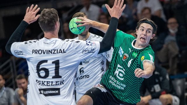 Jacob Tandrup Holm beim Wurf