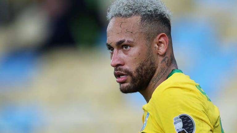 Die Zukunft im Blick: Brasilien-Star Neymar.