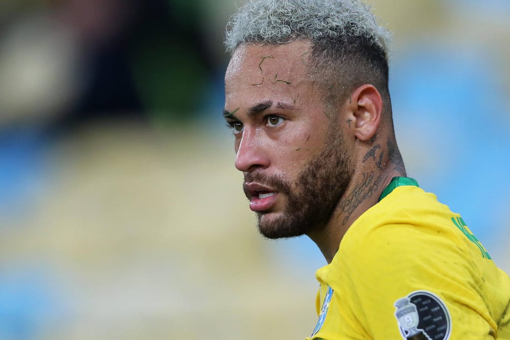 Die Zukunft im Blick: Brasilien-Star Neymar.
