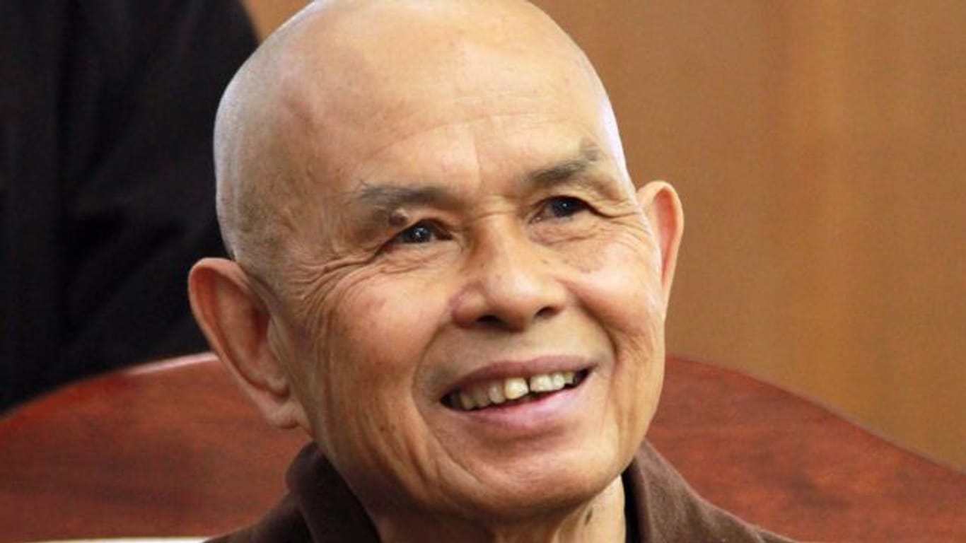 Der Zen-Meister und Friedensaktivist Thich Nhat Hanh(2013).