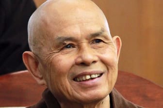 Der Zen-Meister und Friedensaktivist Thich Nhat Hanh(2013).