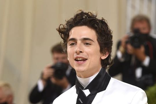 Timothée Chalamet bei der Benefizgala des Costume Institute des Metropolitan Museum of Art.