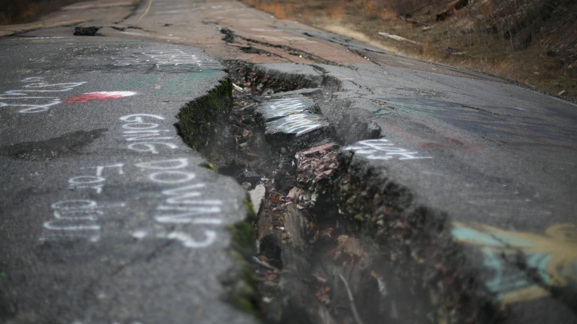 Centralia, Pennsylvania, USA: Ein Minenfeuer macht die Kleinstadt zum "Vorhof zur Hölle".