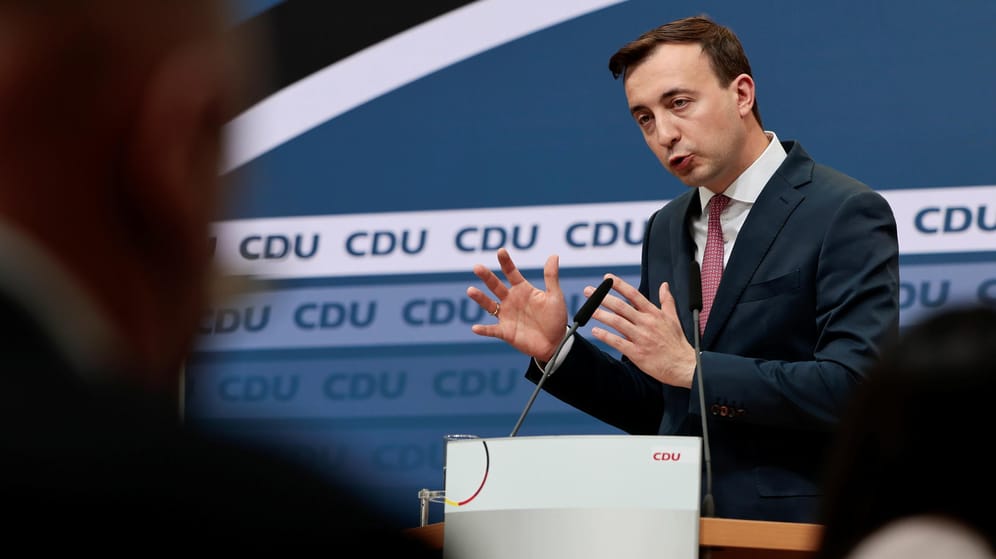 Paul Ziemiak: Der CDU-Generalsekretär hat den Fahrplan für die Neuaufstellung der Partei vorgestellt.