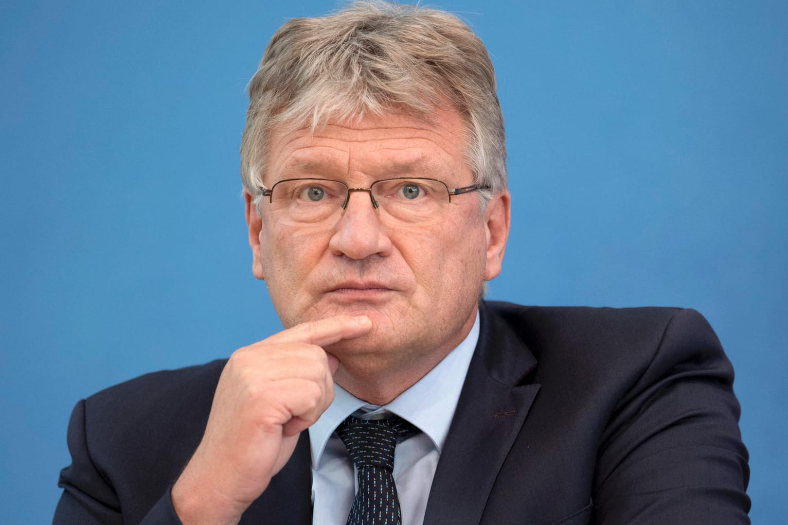 Jörg Meuthen: Er weiß, wie wichtig Zurückhaltung - zumindest offiziell - für den Erfolg der AfD ist.