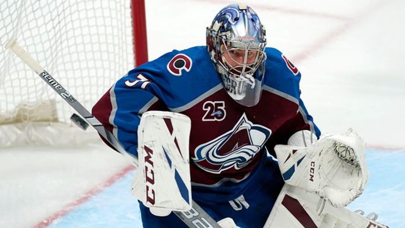 Torhüter Philipp Grubauer wechselte vor der Saison von den Colorado Avalanche zum NHL-Neuling Seattle Kraken.