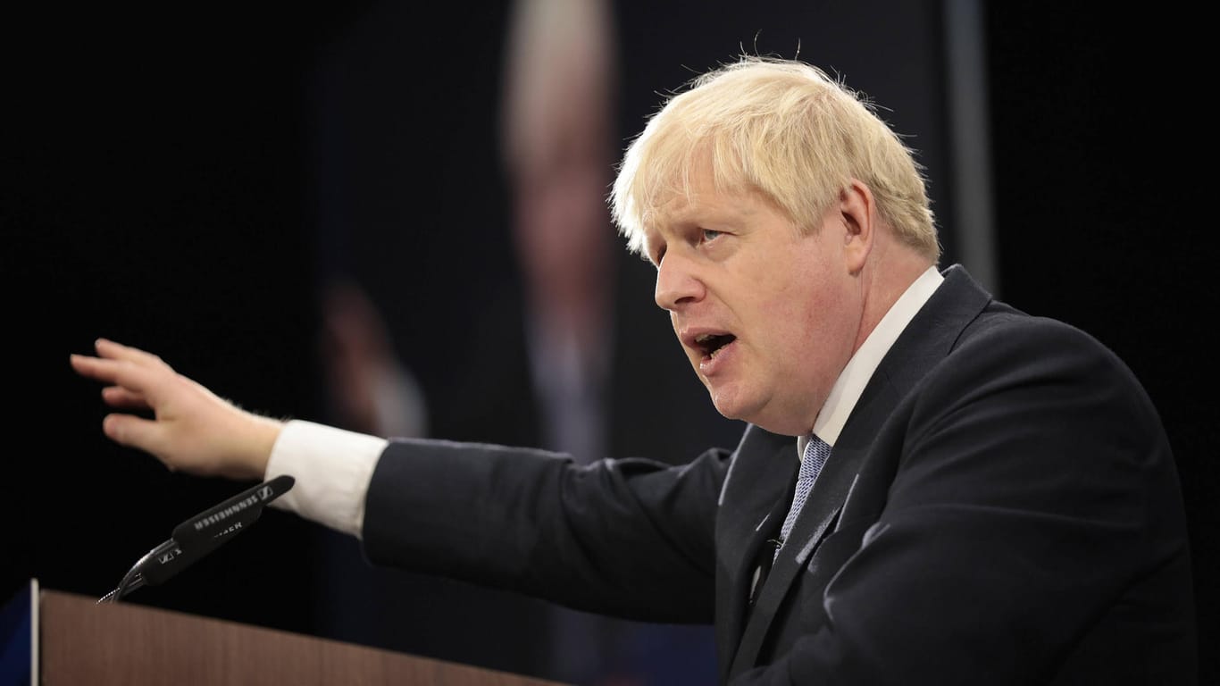 Boris Johnson, Premierminister von Großbritannien: Das Parlament hat ihm ein schlechtes Zeugnis für seinen Umgang mit der Corona-Pandemie ausgestellt.