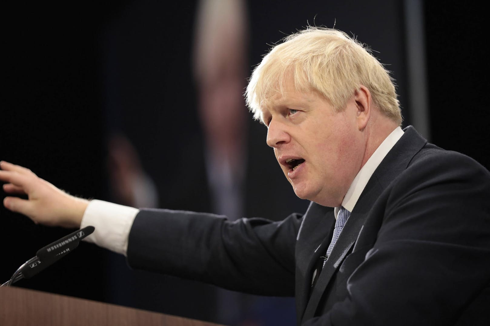 Boris Johnson, Premierminister von Großbritannien: Das Parlament hat ihm ein schlechtes Zeugnis für seinen Umgang mit der Corona-Pandemie ausgestellt.