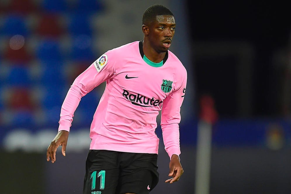 Ousmane Dembélé: Der Flügelflitzer könnte nächsten Sommer ablösefrei den Klub wechseln.