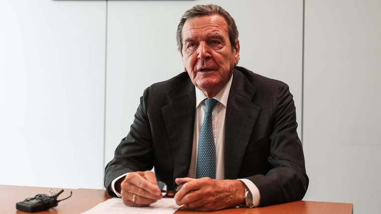 Altkanzler Gerhard Schröder: Er macht China für die steigenden Gaspreise verantwortlich.