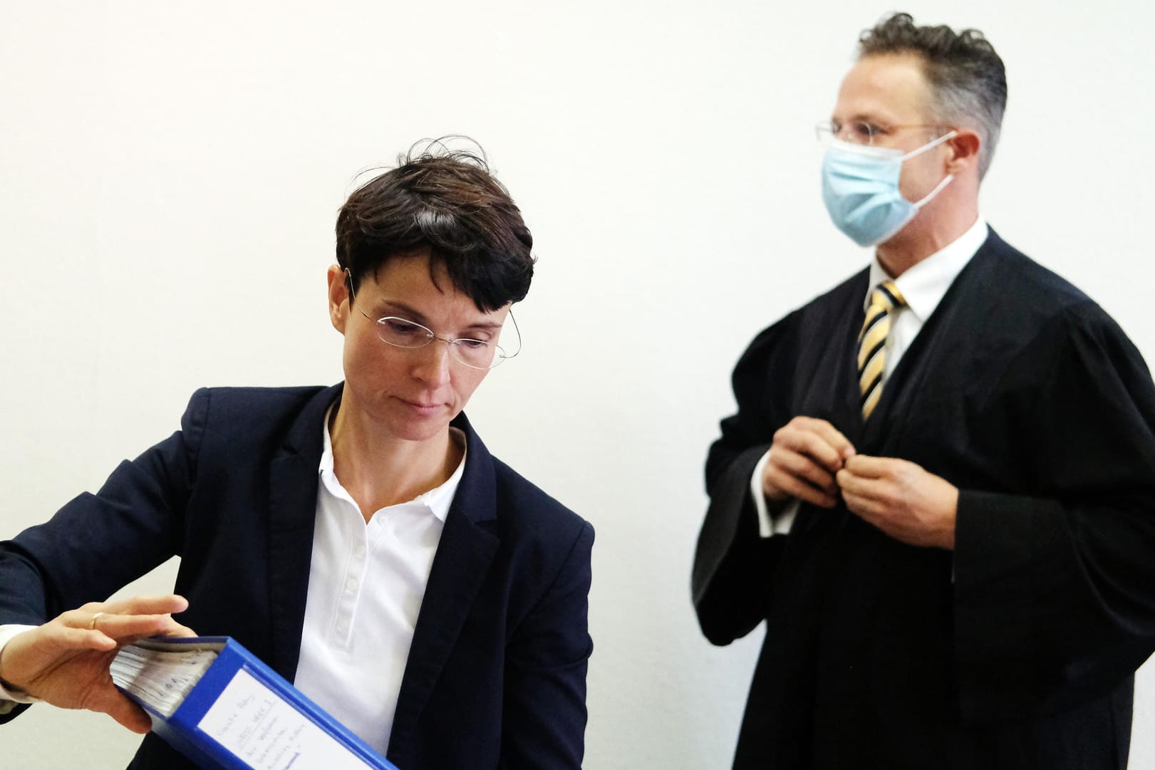 Frauke Petry: Die ehemalige Landtags- und Bundestagsabgeordnete Petry reagierte empört auf das Urteil des Landgerichts.