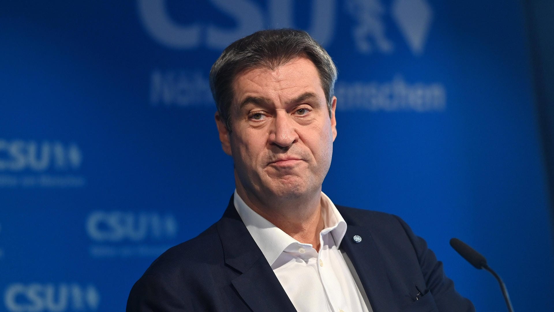 Markus Söder: Die CSU verharrt in einer Umfrage auf einem stabil niedrigen Niveau.