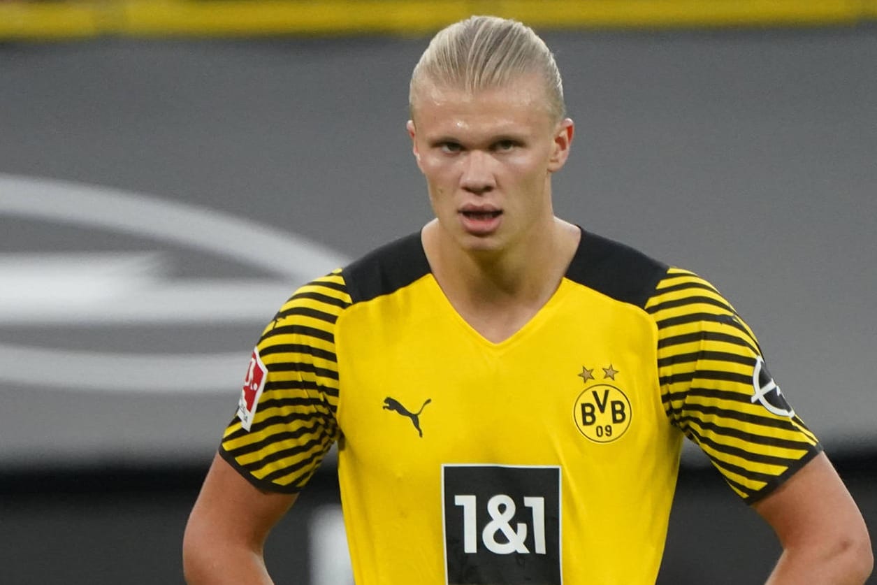 Erling Haaland: Der BVB-Star hat eine Ausstiegsklausel über 75 Millionen Euro.