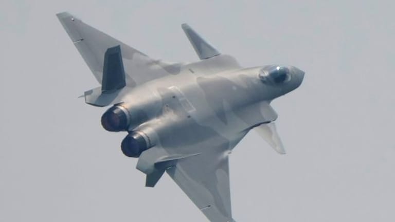 Chinesischer Kampfjet: Die Militäraktionen verstärken die Spannungen um Taiwan.